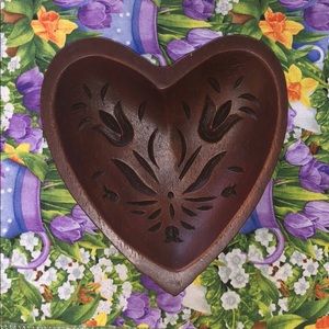 Treenware Heart Shaped Dish🤎